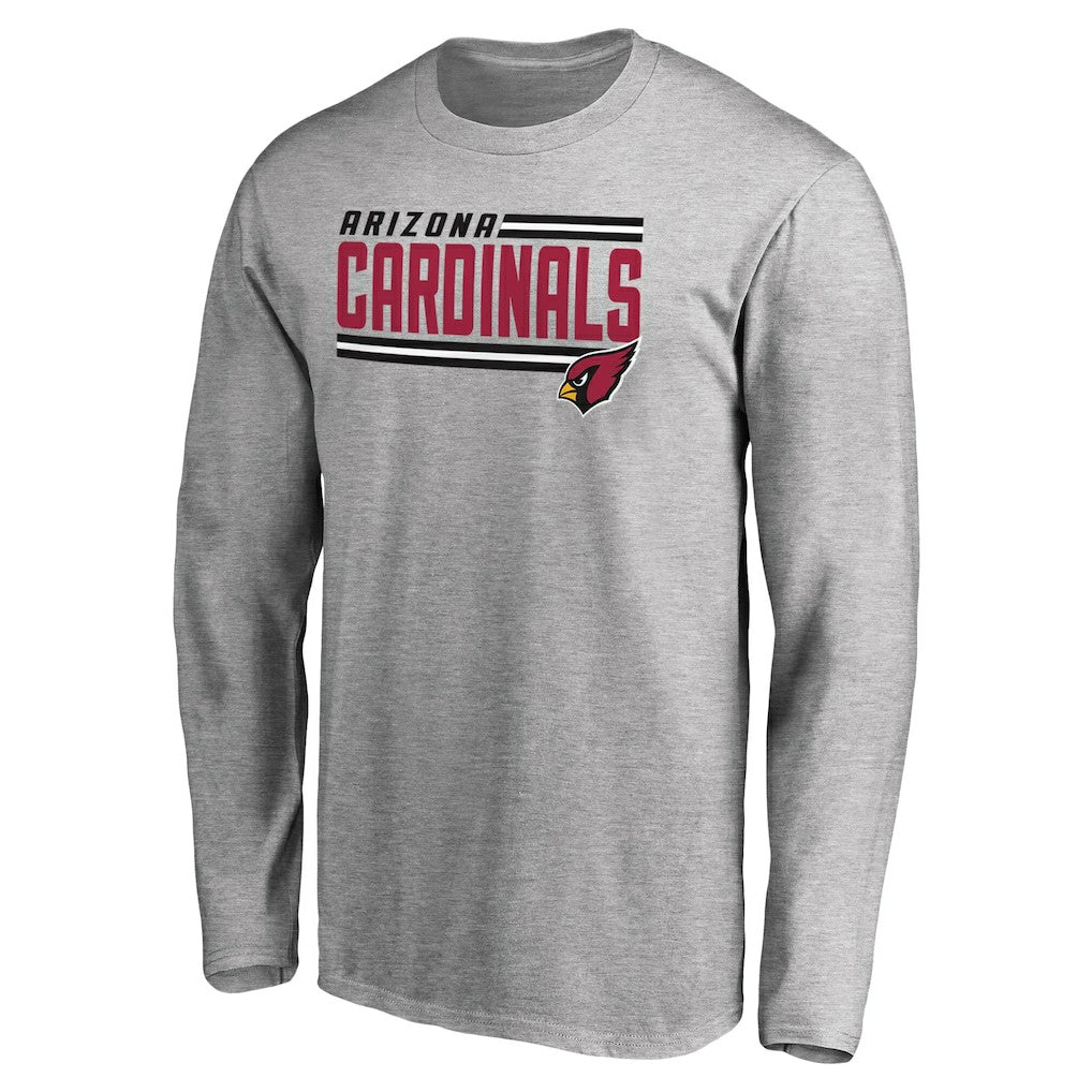 Iconic Collection On Side Stripe Long Sleeve T-Shirt - Arizona Cardinals