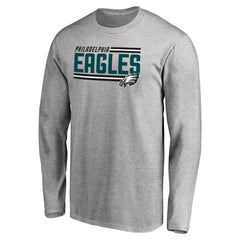 Iconic Collection On Side Stripe Long Sleeve T-Shirt - Philadelphia Eagles