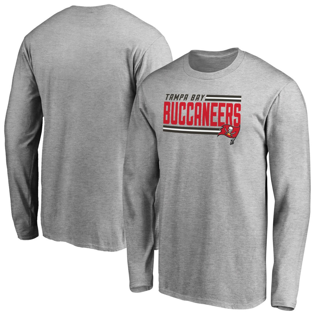 Iconic Collection On Side Stripe Long Sleeve T-Shirt - Tampa Bay Buccaneers
