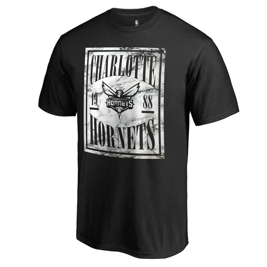 NBA Charlotte Hornets Black Court Vision T-Shirt on sale
