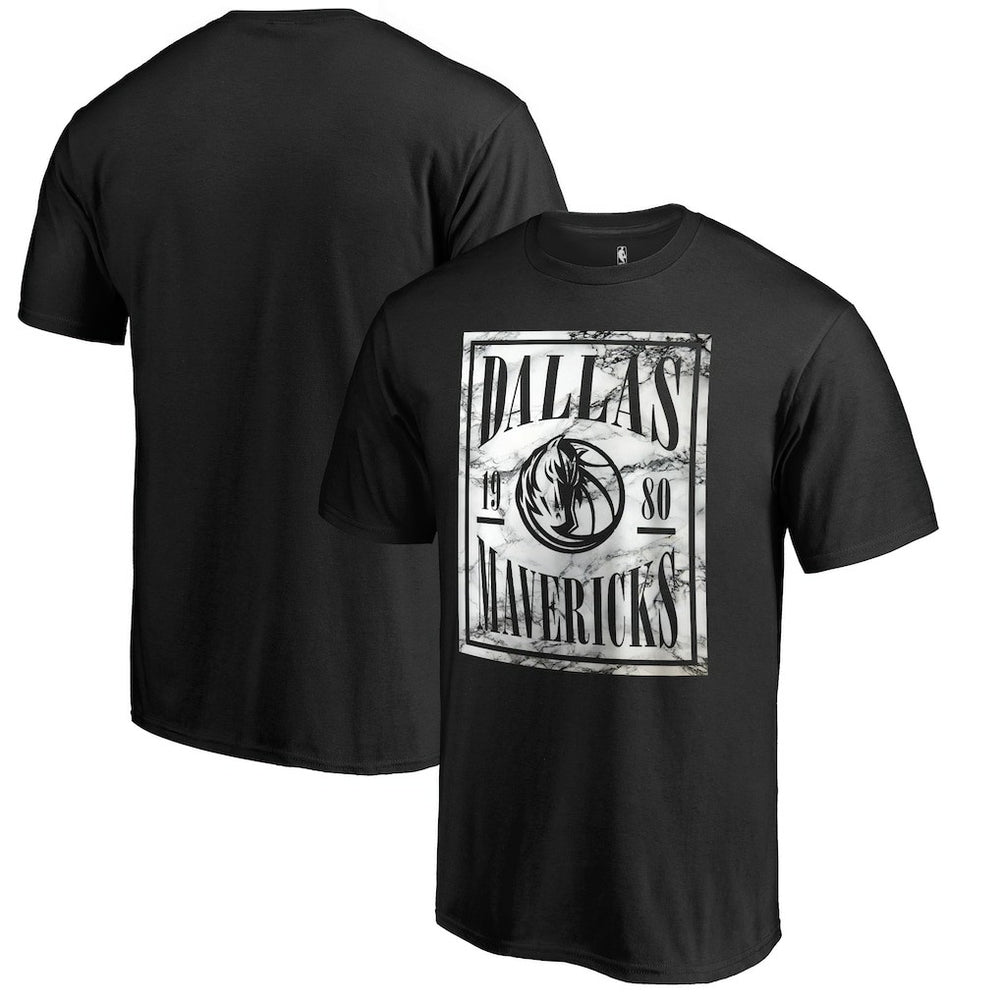 NBA Dallas Mavericks Black Court Vision T-Shirt discount