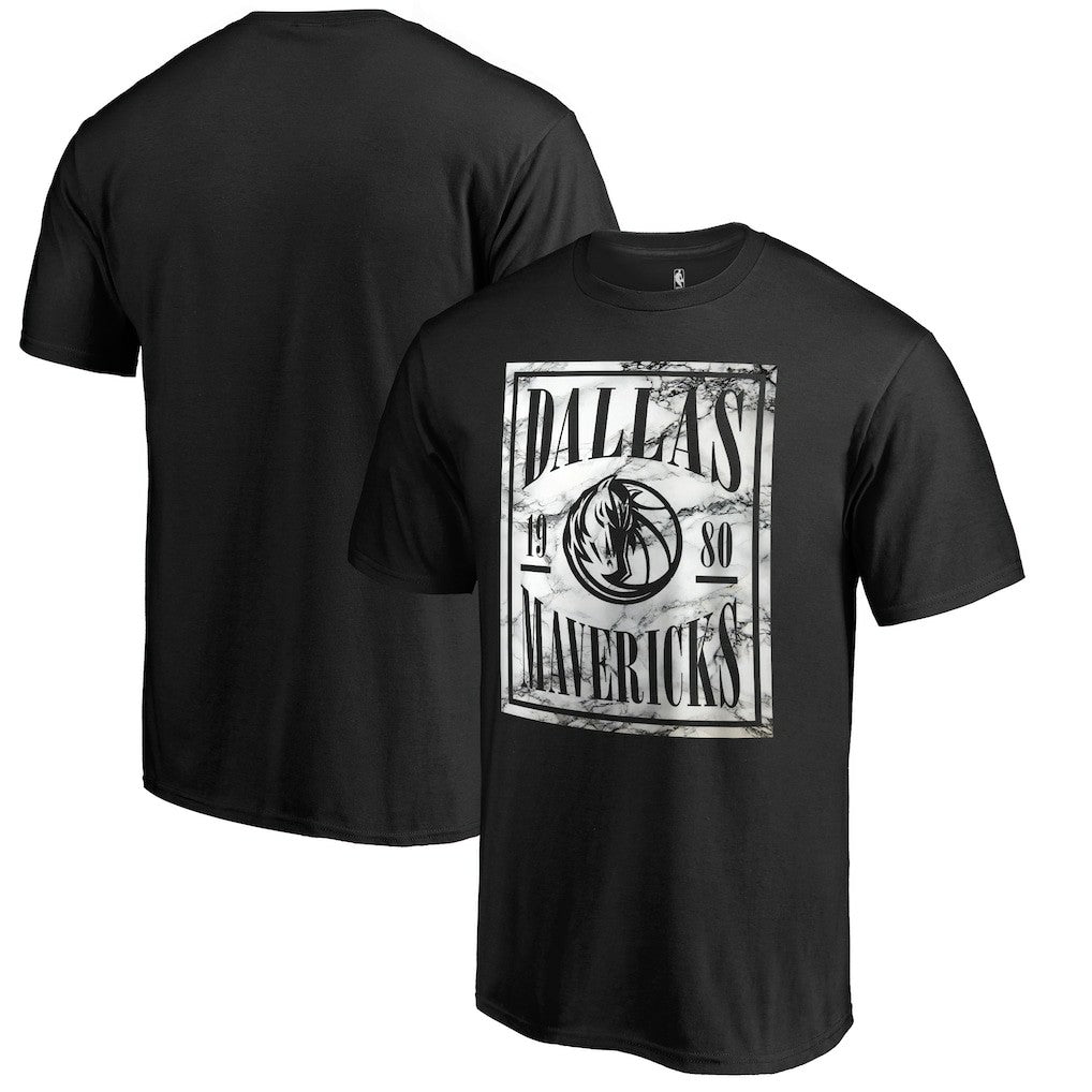 NBA Dallas Mavericks Black Court Vision T-Shirt discount