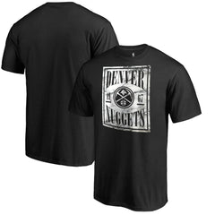 NBA Denver Nuggets Black Court Vision T-Shirt on sale