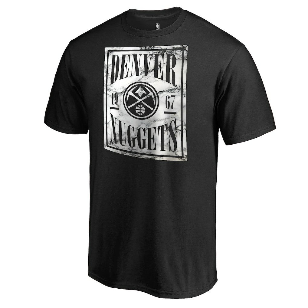NBA Denver Nuggets Black Court Vision T-Shirt on sale