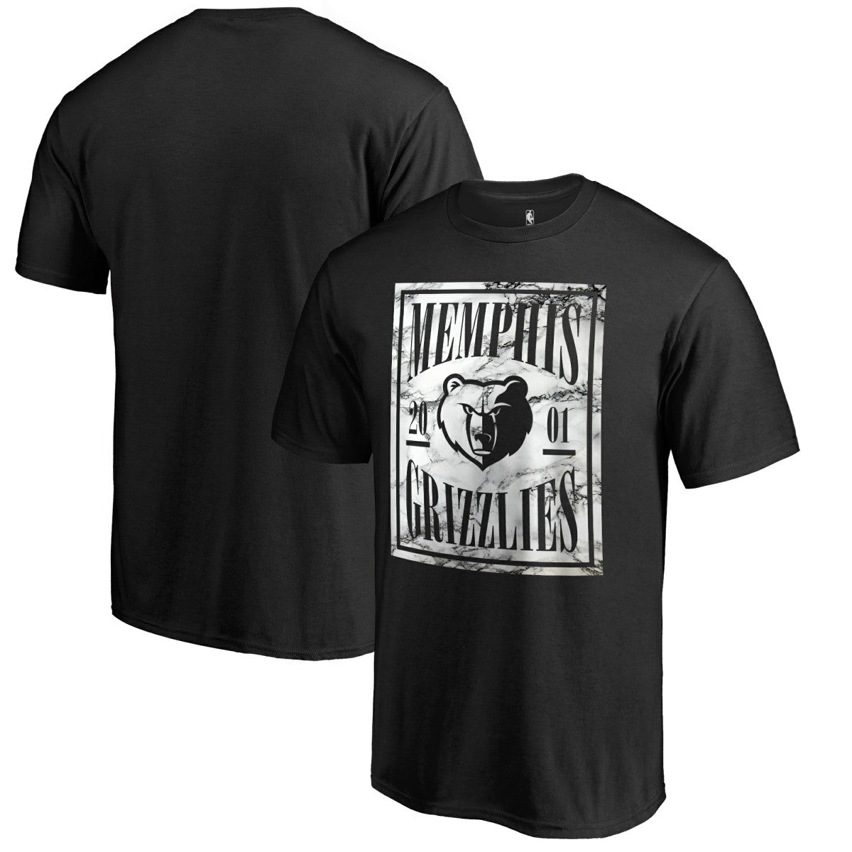 NBA Memphis Grizzlies Black Court Vision T-Shirt shop