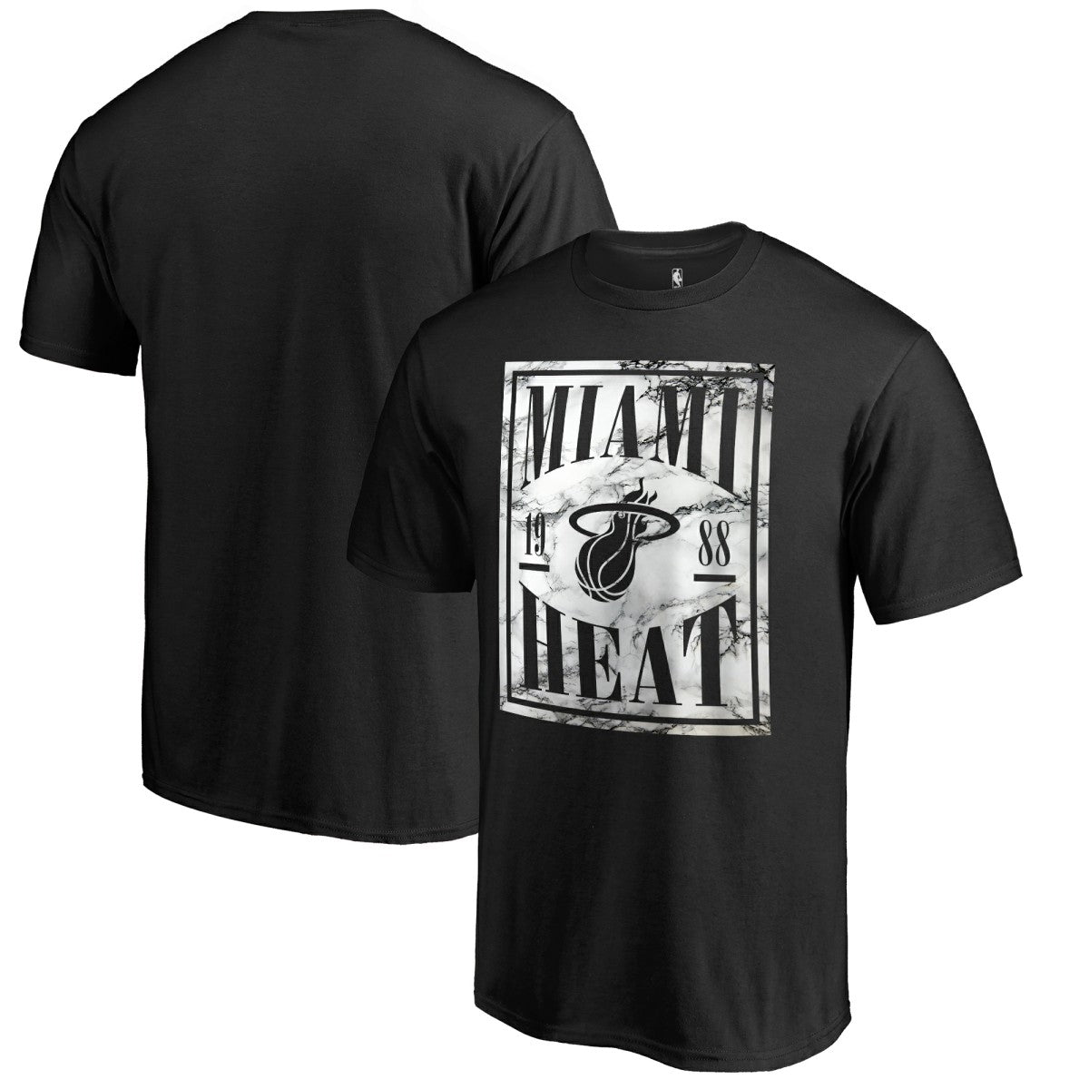 NBA Miami Heat Black Court Vision T-Shirt on sale