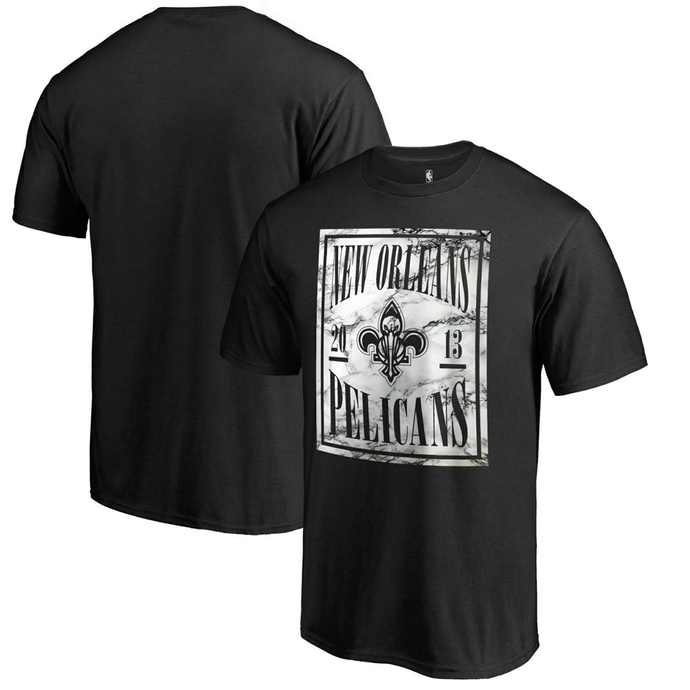 NBA New Orleans Pelicans Black Court Vision T-Shirt on sale