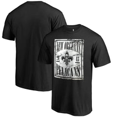 NBA New Orleans Pelicans Black Court Vision T-Shirt on sale