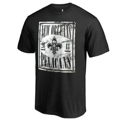 NBA New Orleans Pelicans Black Court Vision T-Shirt on sale