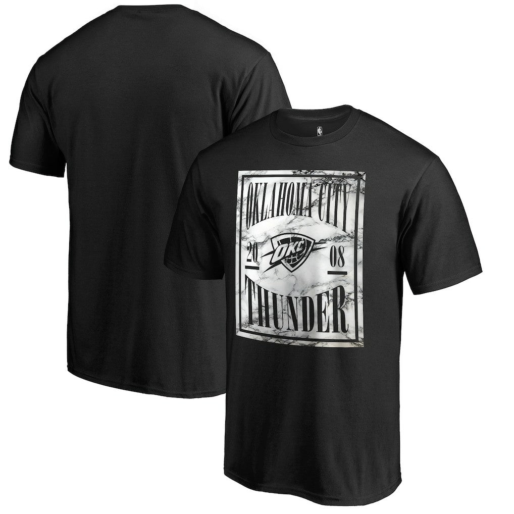 NBA Oklahoma City Thunder Black Court Vision T-Shirt discount