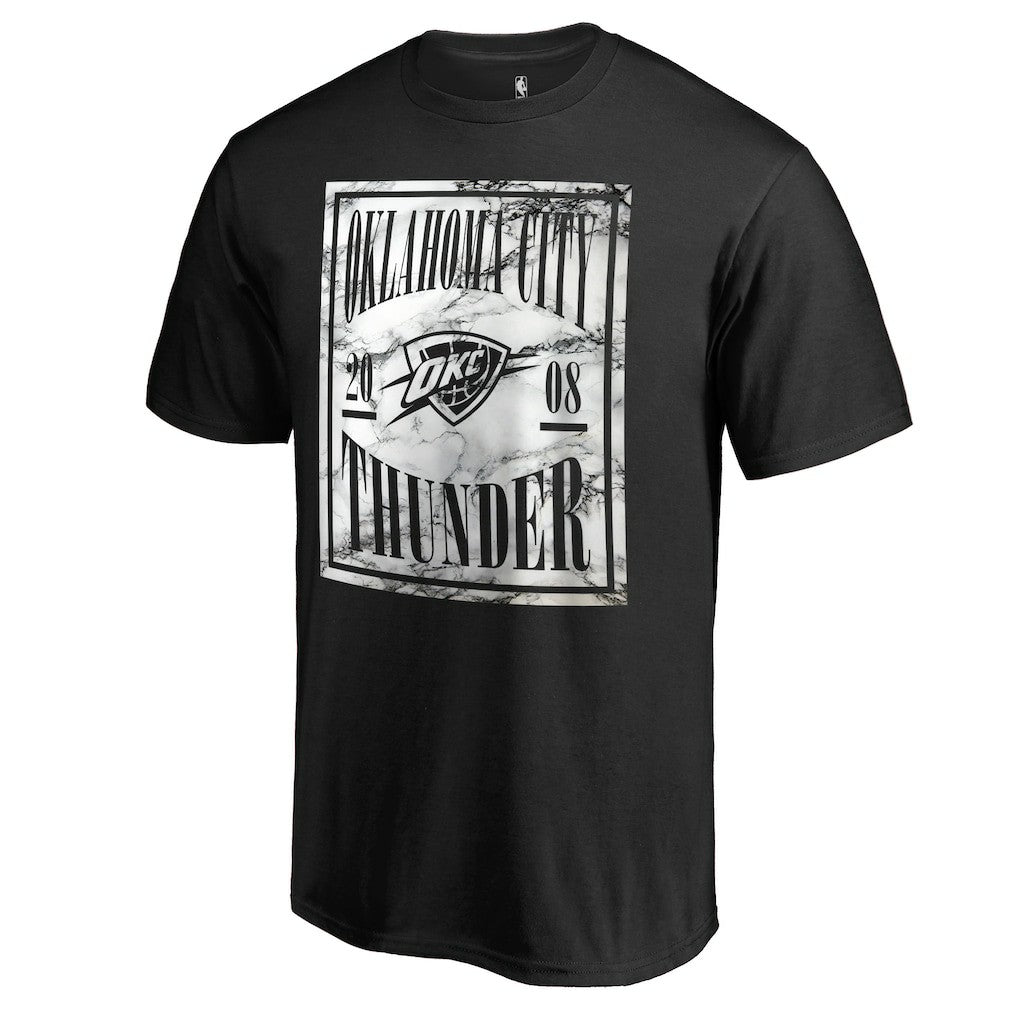 NBA Oklahoma City Thunder Black Court Vision T-Shirt discount
