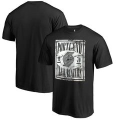 NBA Portland Trail Blazers Black Court Vision T-Shirt discount