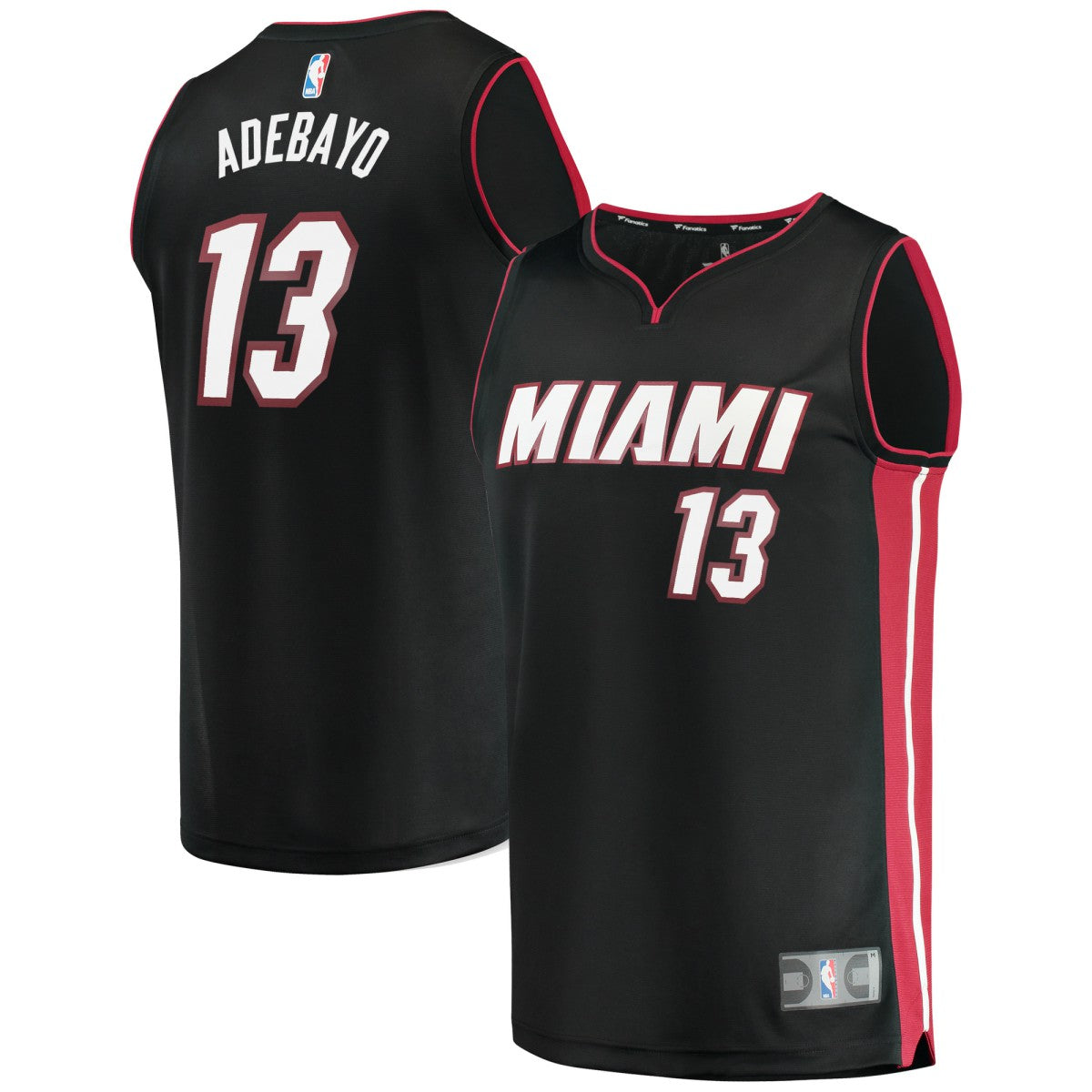 NBA Bam Adebayo Miami Heat Fast Break Replica Player Jersey