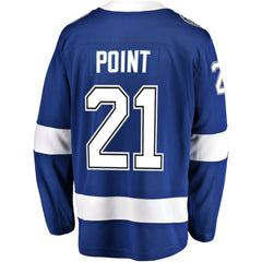 NHL Blue Brayden Point Tampa Bay Lightning Fanatics Home Breakaway Player Jersey