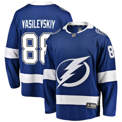 NHL Blue Andrei Vasilevskiy Tampa Bay Lightning Fanatics Home Breakaway Player Jersey