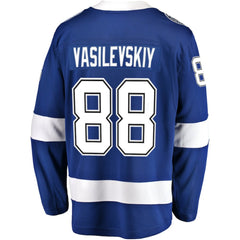 NHL Blue Andrei Vasilevskiy Tampa Bay Lightning Fanatics Home Breakaway Player Jersey