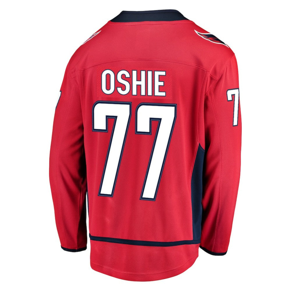 NHL Red TJ Oshie Washington Capitals Fanatics Breakaway Jersey