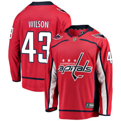 NHL Red Tom Wilson Washington Capitals Fanatics Home Breakaway Player Jersey