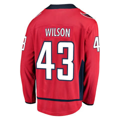 NHL Red Tom Wilson Washington Capitals Fanatics Home Breakaway Player Jersey