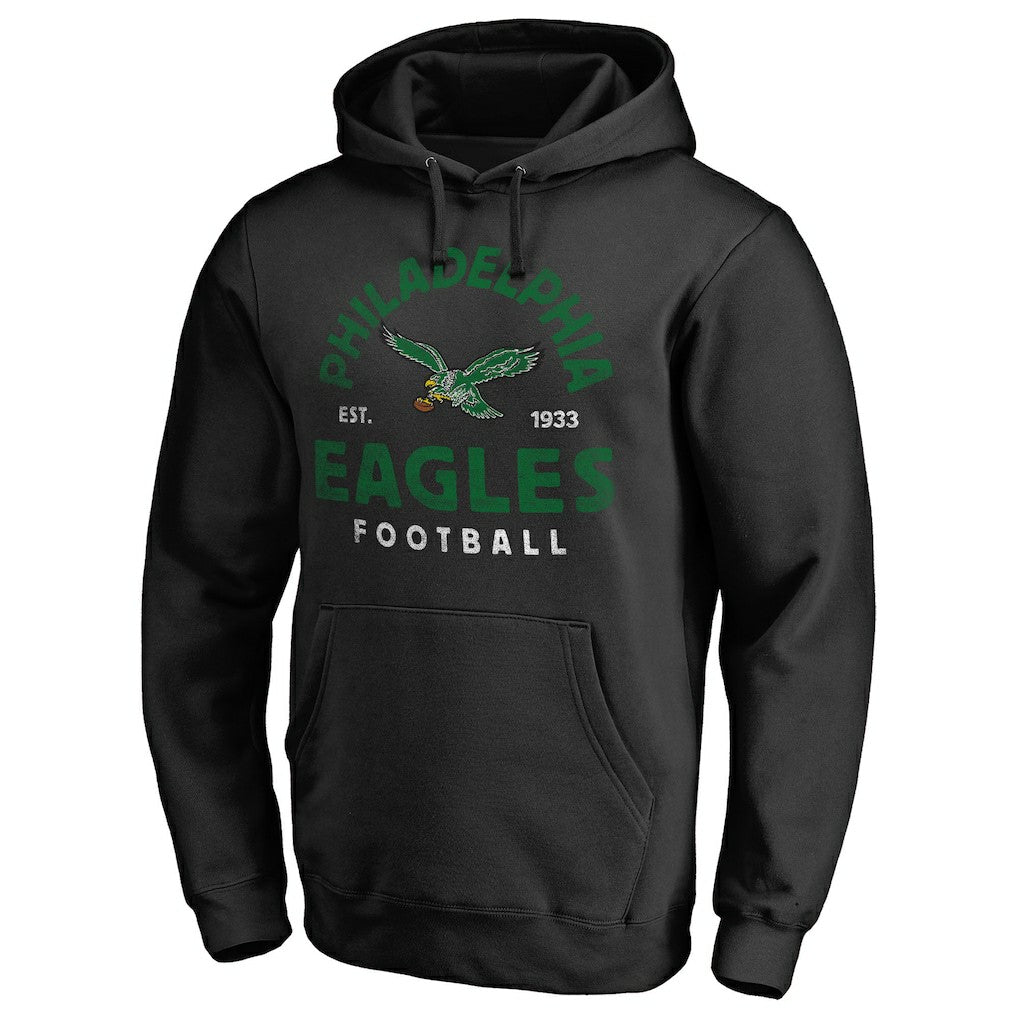 Timeless Collection Vintage Arch Pullover Hoodie - Philadelphia Eagles