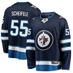 NHL Navy Mark Scheifele Winnipeg Jets Fanatics Breakaway Replica Jersey