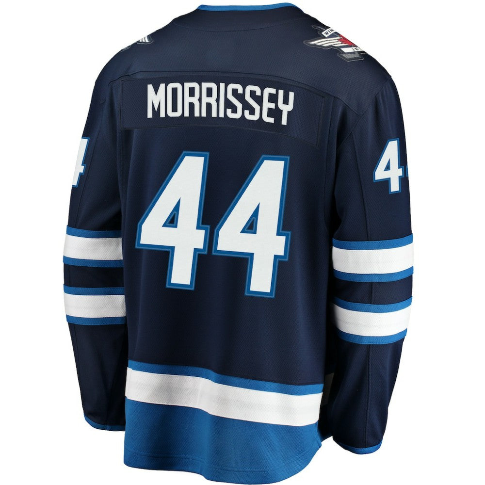 NHL Navy Josh Morrissey Winnipeg Jets Fanatics Breakaway Replica Jersey