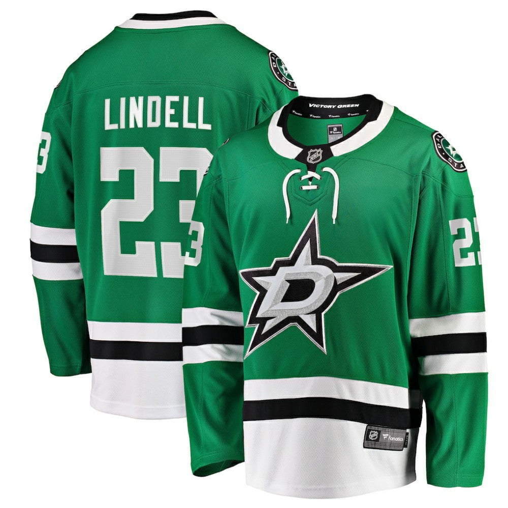NHL Kelly Green Esa Lindell Dallas Stars Fanatics Breakaway Jersey