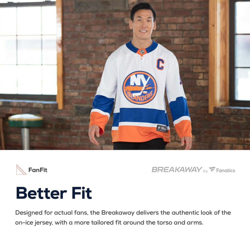 NHL Royal Mathew Barzal New York Islanders Fanatics Breakaway Player Jersey
