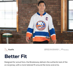 NHL Royal Mathew Barzal New York Islanders Fanatics Breakaway Player Jersey
