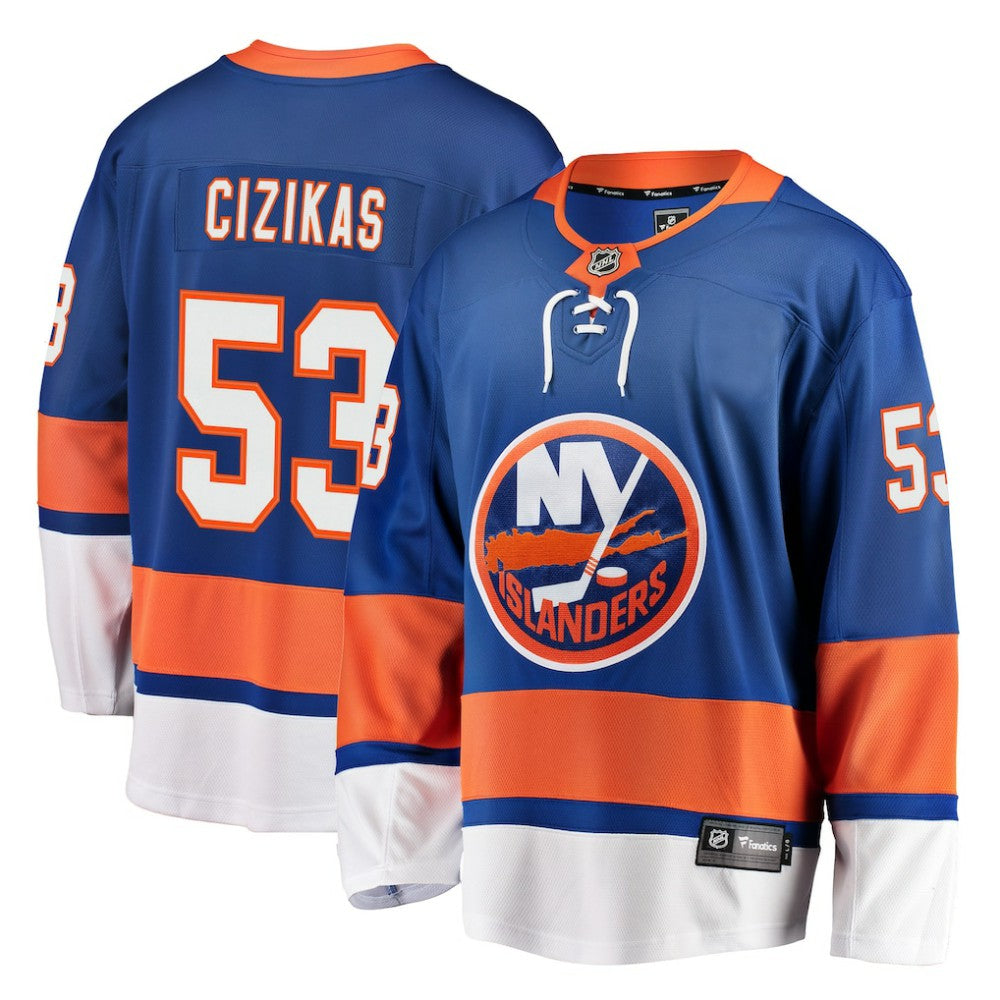 NHL Royal Casey Cizikas New York Islanders Fanatics Breakaway Player Jersey