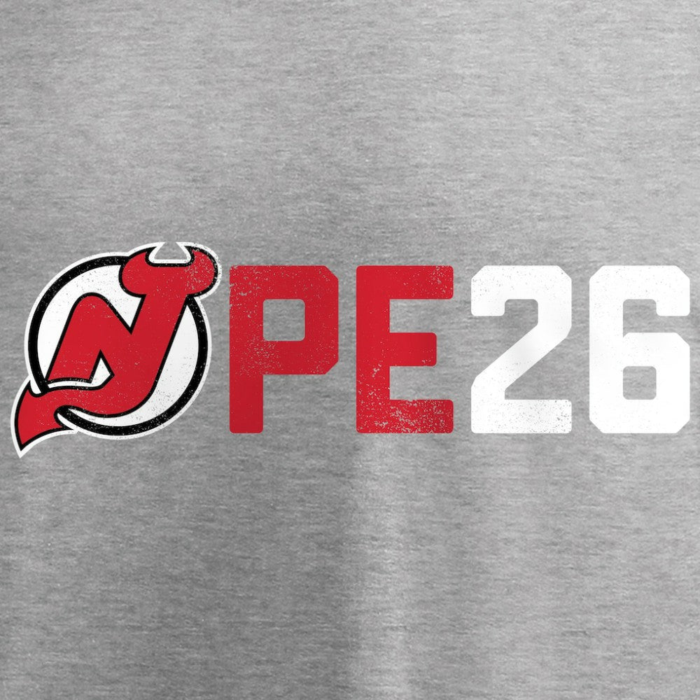 NHL Heather Gray Patrik Elias New Jersey Devils PE26 T-Shirt