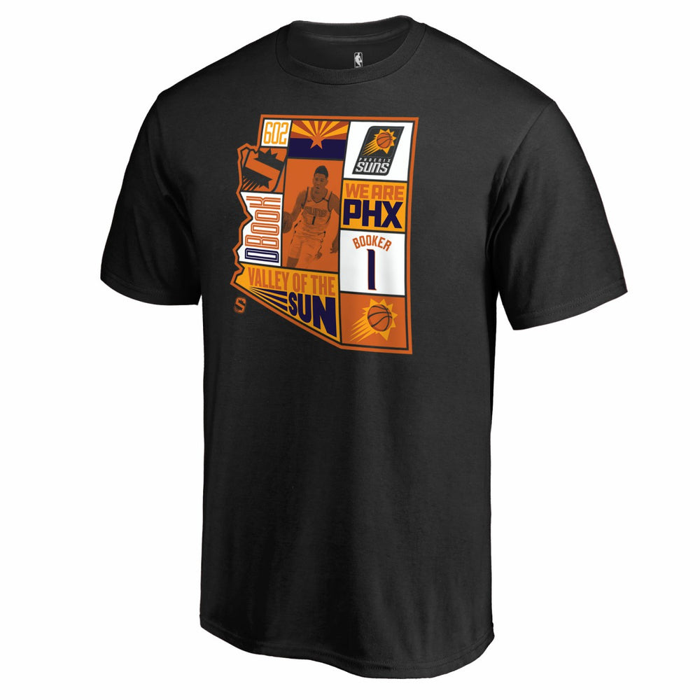 NBA Devin Booker Phoenix Suns Player State T-Shirt