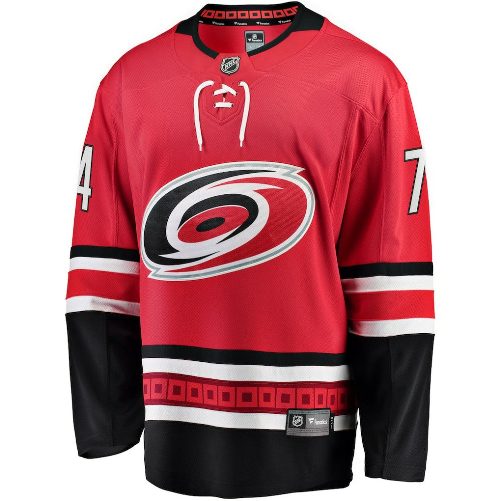 NHL Red Jaccob Slavin Carolina Hurricanes Fanatics Alternate Breakaway Player Jersey