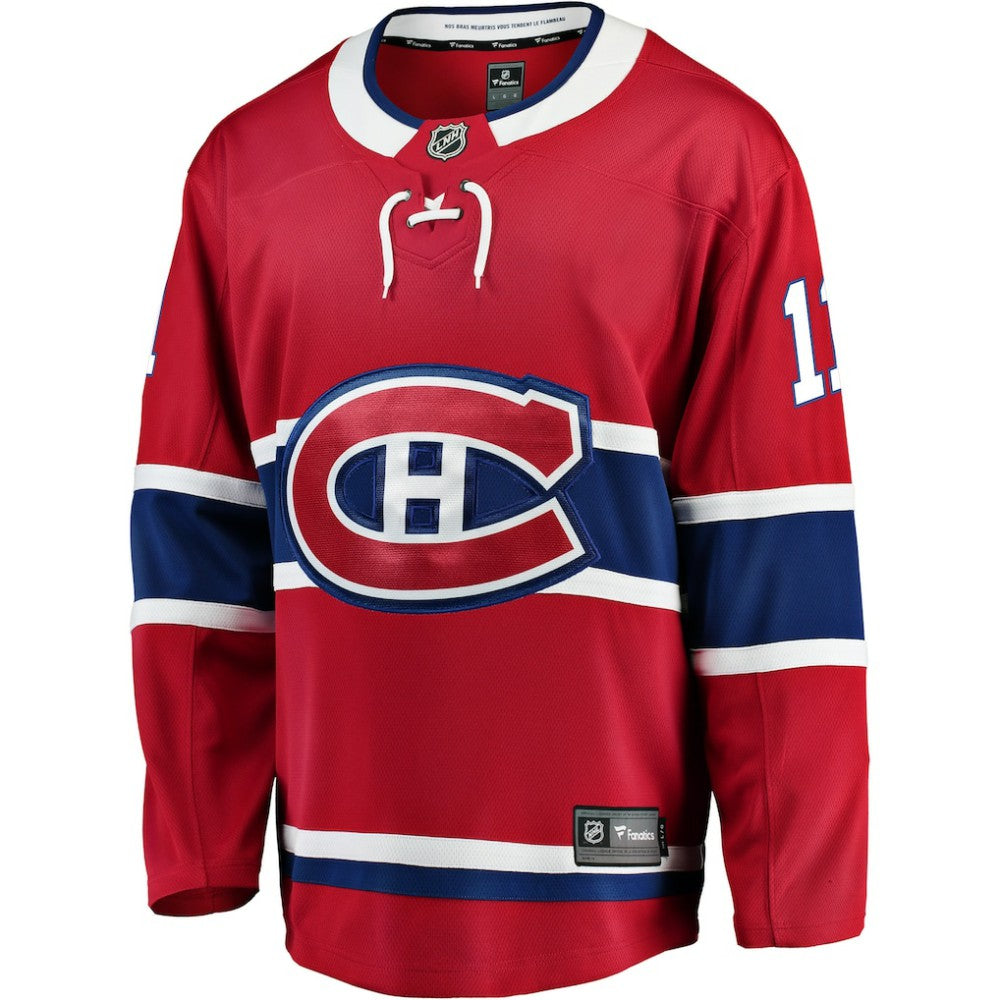 NHL Red Brendan Gallagher Montreal Canadiens Fanatics Breakaway Player Jersey