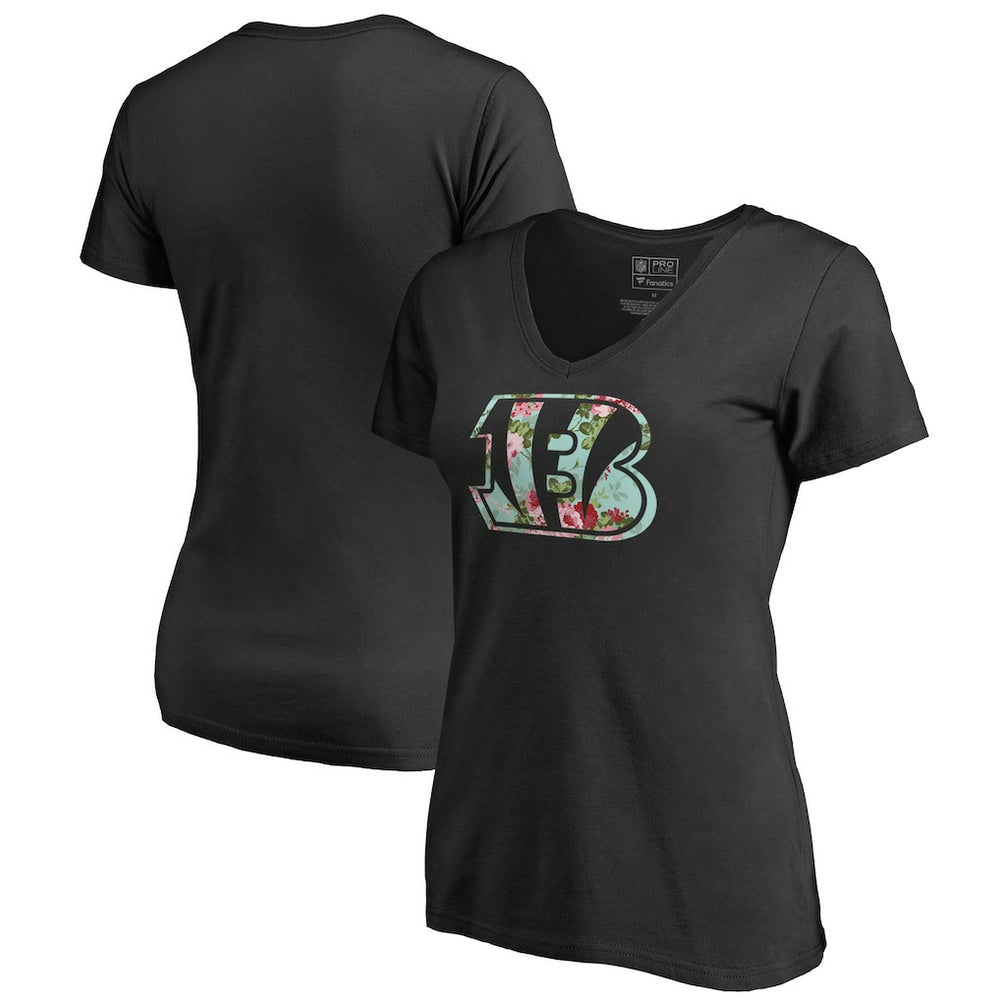 Women's Lovely V-Neck T-Shirt - Cincinnati Bengals