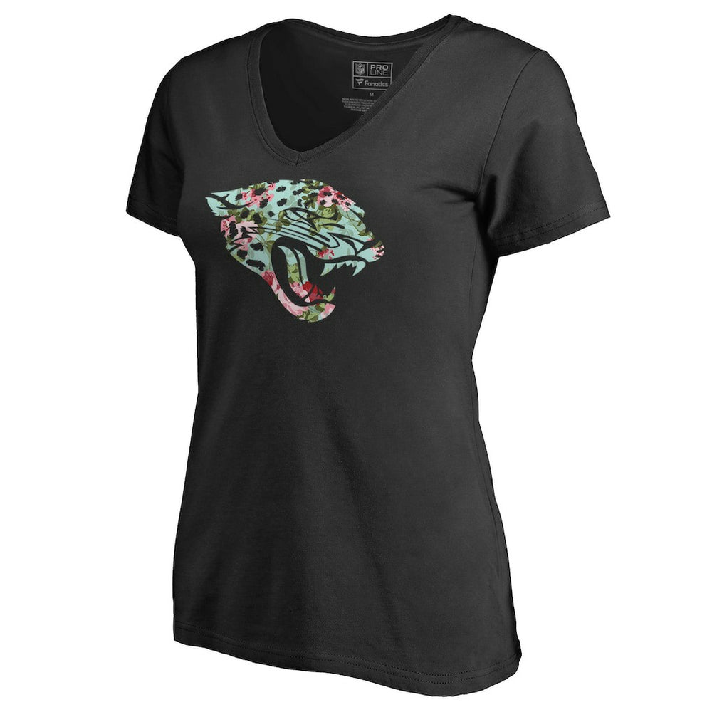 Women's Lovely V-Neck T-Shirt - Jacksonville Jaguars