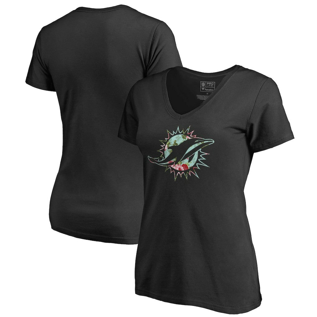 Women's Lovely V-Neck T-Shirt - Miami Dolphins
