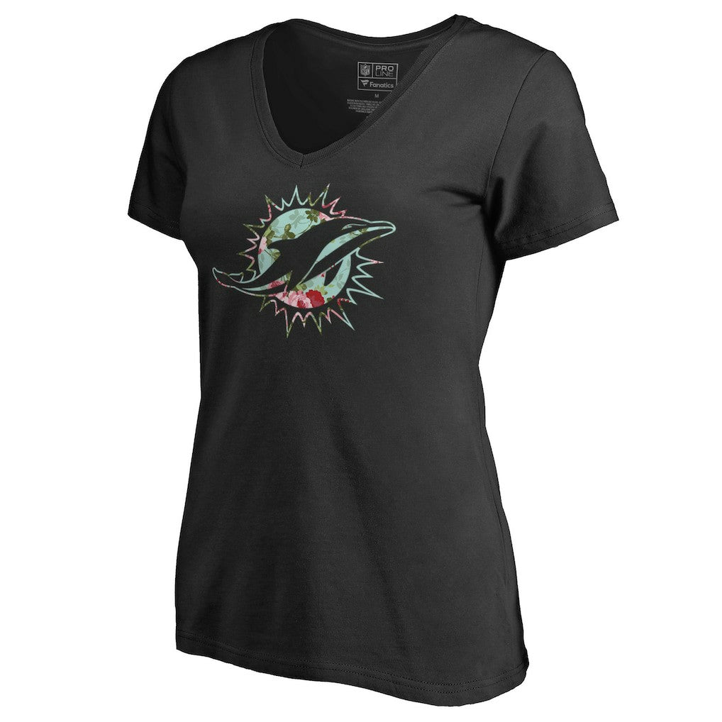 Women's Lovely V-Neck T-Shirt - Miami Dolphins