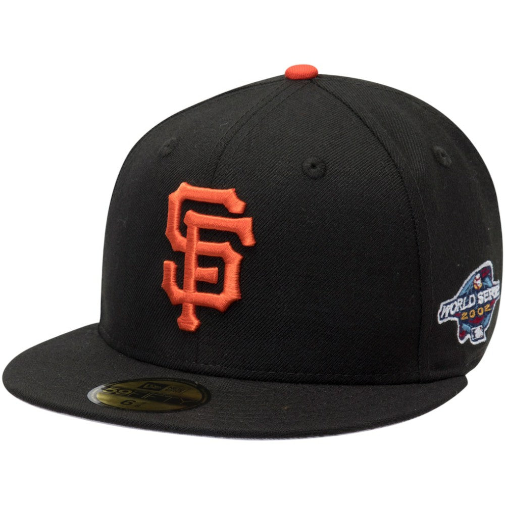MLB San Francisco Giants New Era 2002 World Series Wool 59FIFTY Fitted Hat