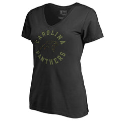 Women's Camo Collection Liberty V-Neck T-Shirt - Carolina Panthers