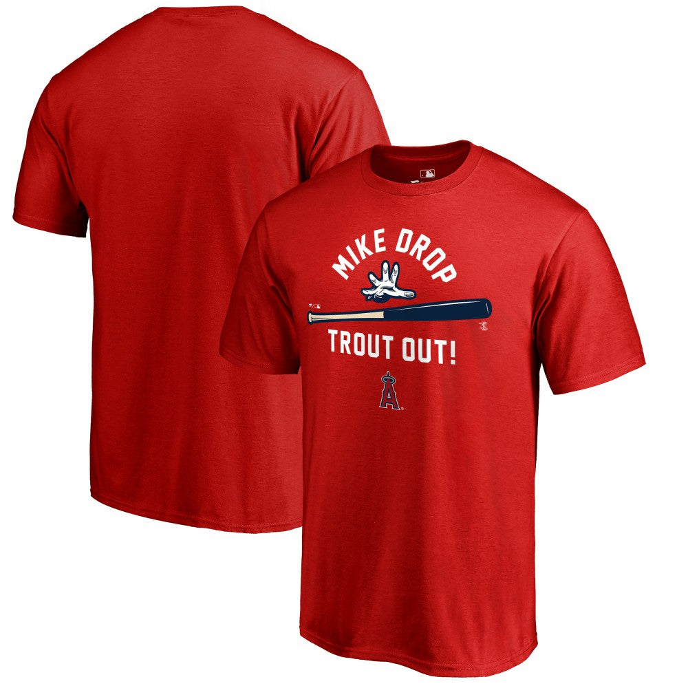 MLB Mike Trout Los Angeles Angels Hometown Mike Drop T-Shirt