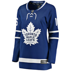 NHL Blue Mitchell Marner Toronto Maple Leafs Fanatics Women's Breakaway Player Jersey