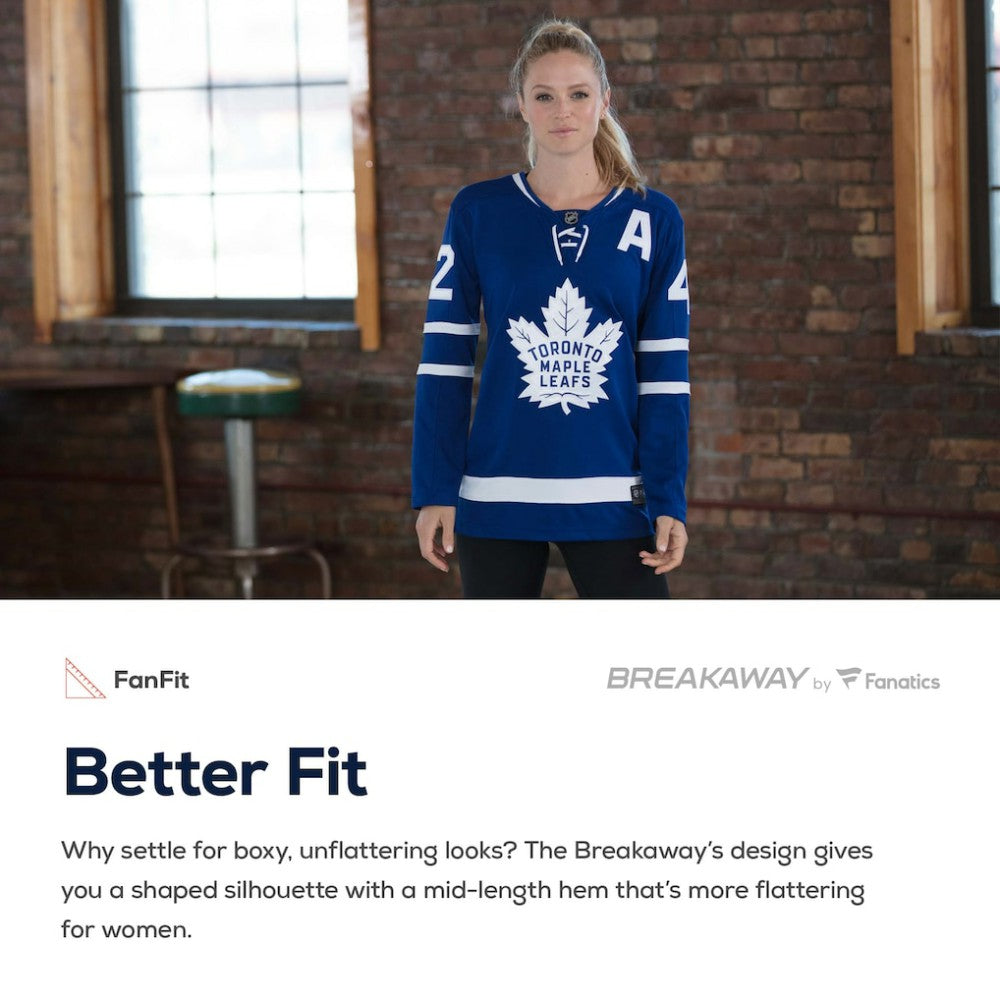 NHL Blue Morgan Rielly Toronto Maple Leafs Fanatics Women's Breakaway Player Jersey
