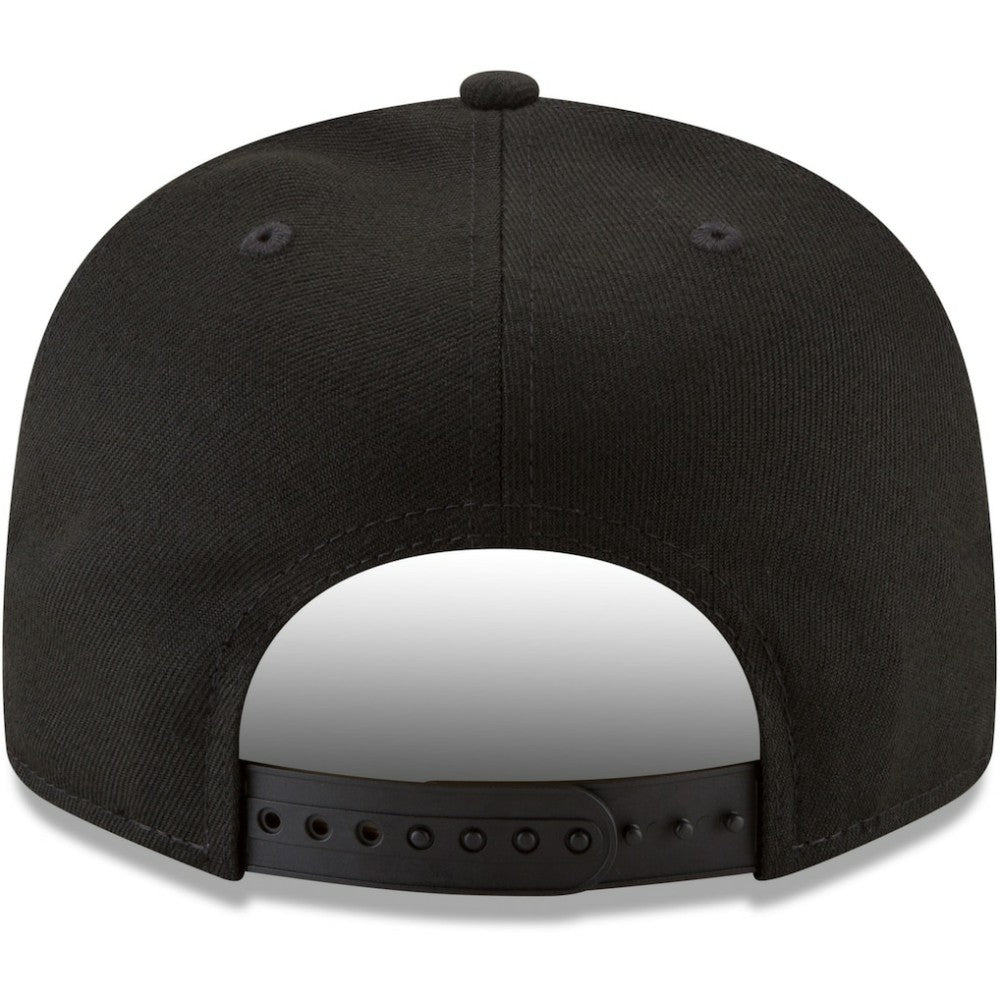 MLB Washington Nationals New Era Black & White 9FIFTY Snapback Hat