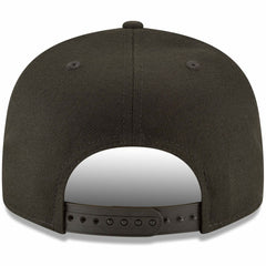 MLB Kansas City Royals New Era Black on Black 9FIFTY Team Snapback Adjustable Hat