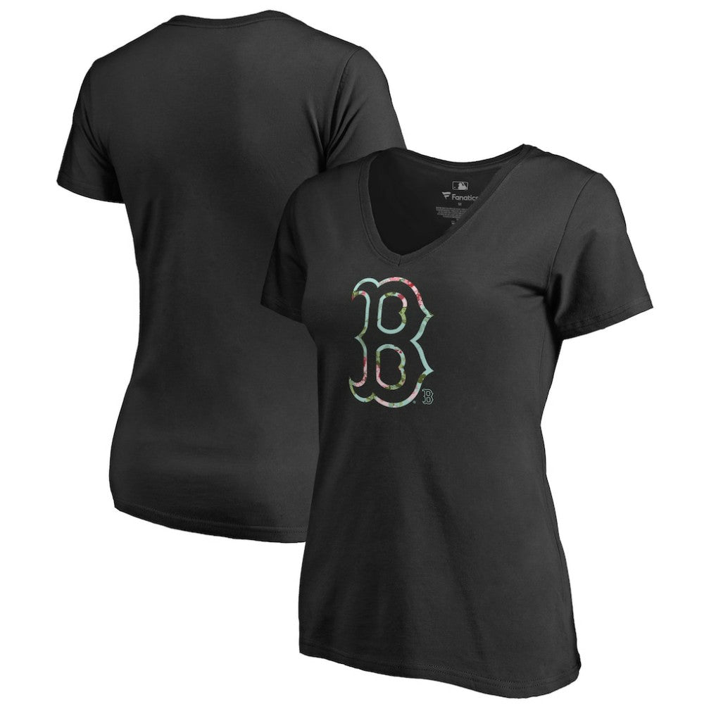 MLB Boston Red Sox Women's Lovely V-Neck T-Shirt