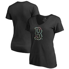 MLB Boston Red Sox Women's Lovely V-Neck T-Shirt