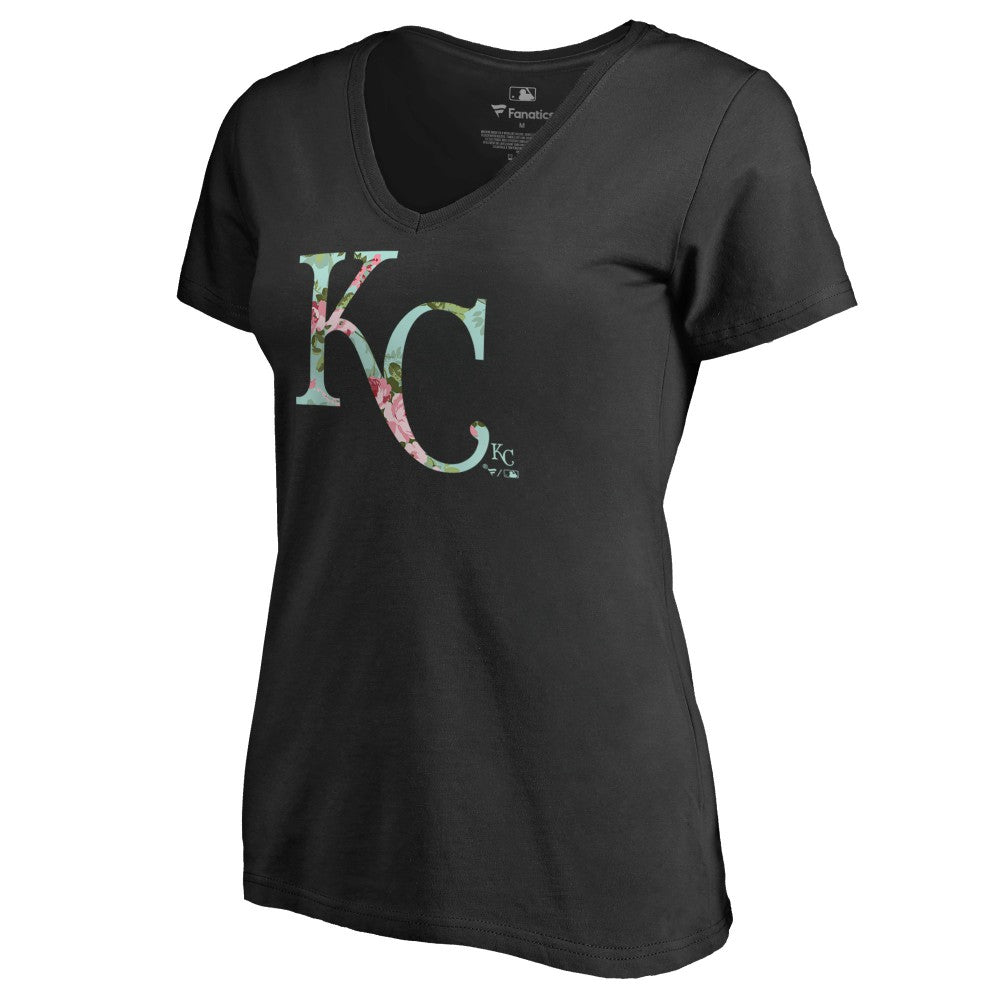 MLB Kansas City Royals Women's Lovely V-Neck T-Shirt