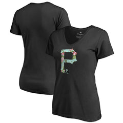 MLB Pittsburgh Pirates Women's Lovely V-Neck T-Shirt