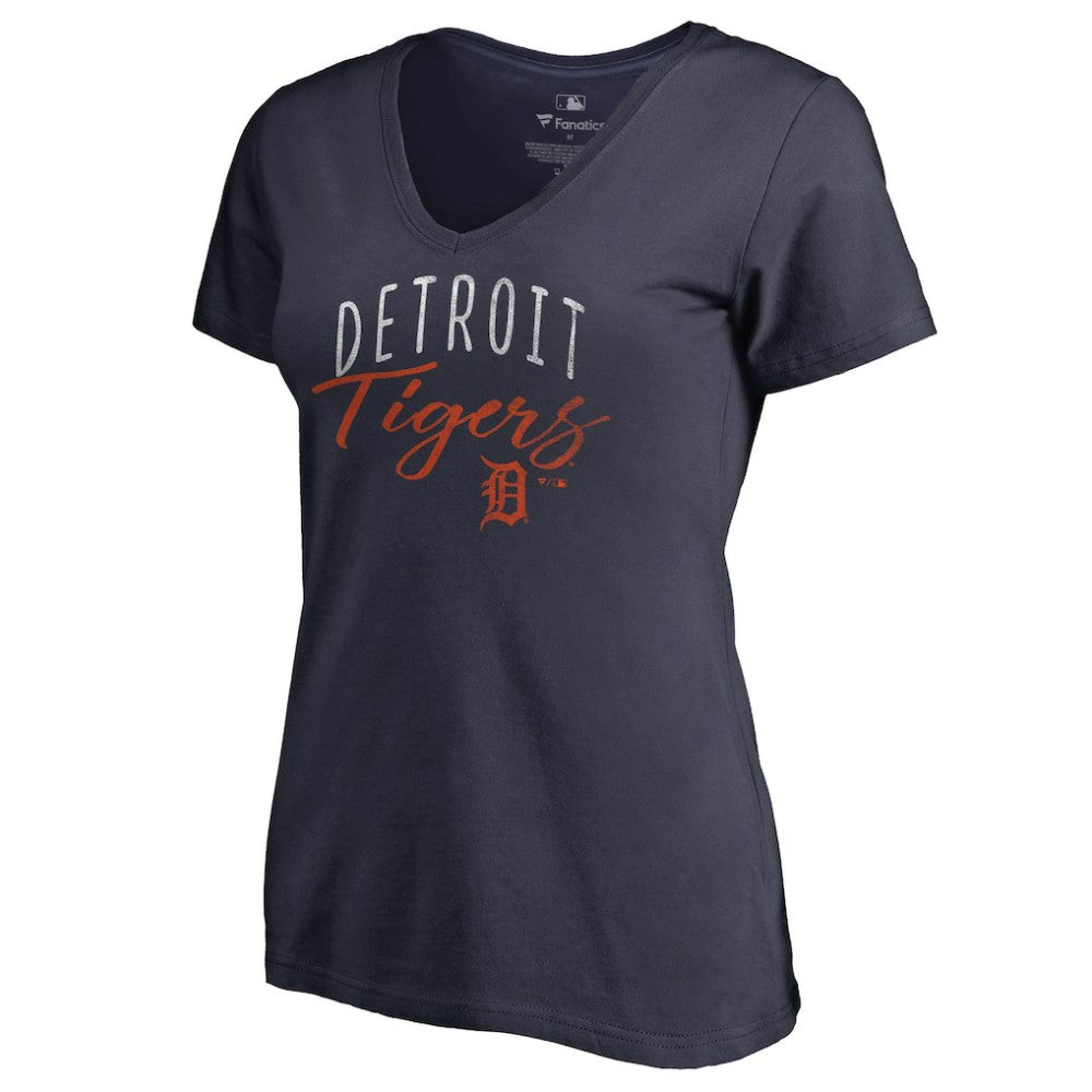 MLB Detroit Tigers Women's Graceful V-Neck T-Shirt